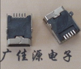 镇江mini usb 5p接口 迷你 卧式插座 端子贴片 接插件