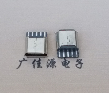 镇江Micro USB5p母座焊线 前五后五焊接有后背