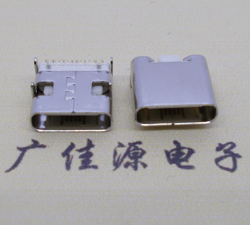 镇江卧式板上型Type-C16P母座H=8.3连接器