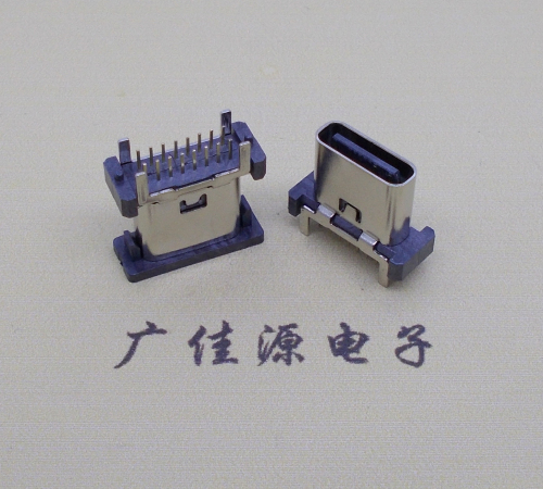 镇江立式插板type-c16p母座长H=8.8mm