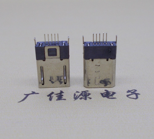 镇江micro-迈克 插座 固定两脚鱼叉夹板1.0公头连接器